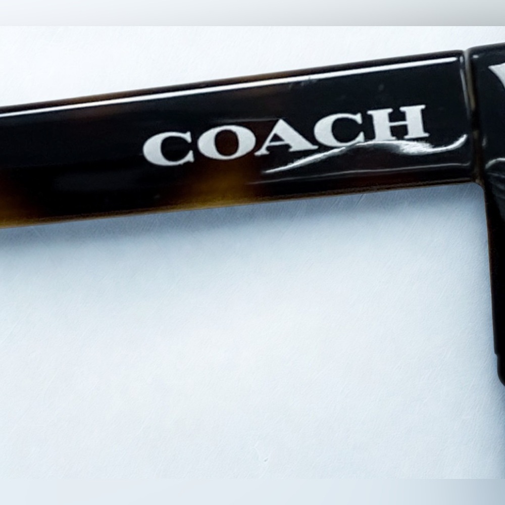 Coach Cat Eye Sunglasses – Dark Tortoise 57mm w/ Case | Retro Glam HC 8087 - Picture 4 of 9